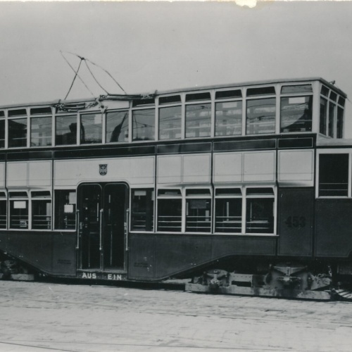 Motiv - Karte  Eisenbahn - Straßenbahn Ansichtskarte (11092)