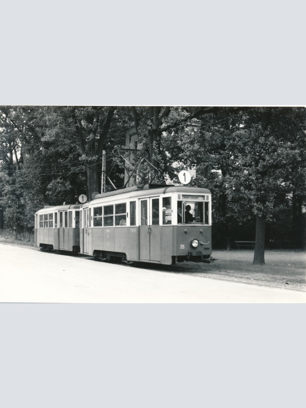 Motiv - Foto - Karte Eisenbahn - Straßenbahn (11112)