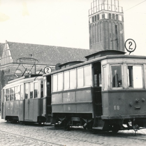 Motiv - Foto - Karte Eisenbahn - Straßenbahn (11095)