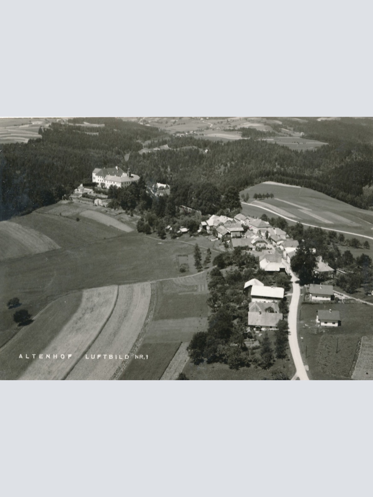 AK, Altenhof, Fliegeraufnahme Nr. 1, Oberösterreich (S2502)