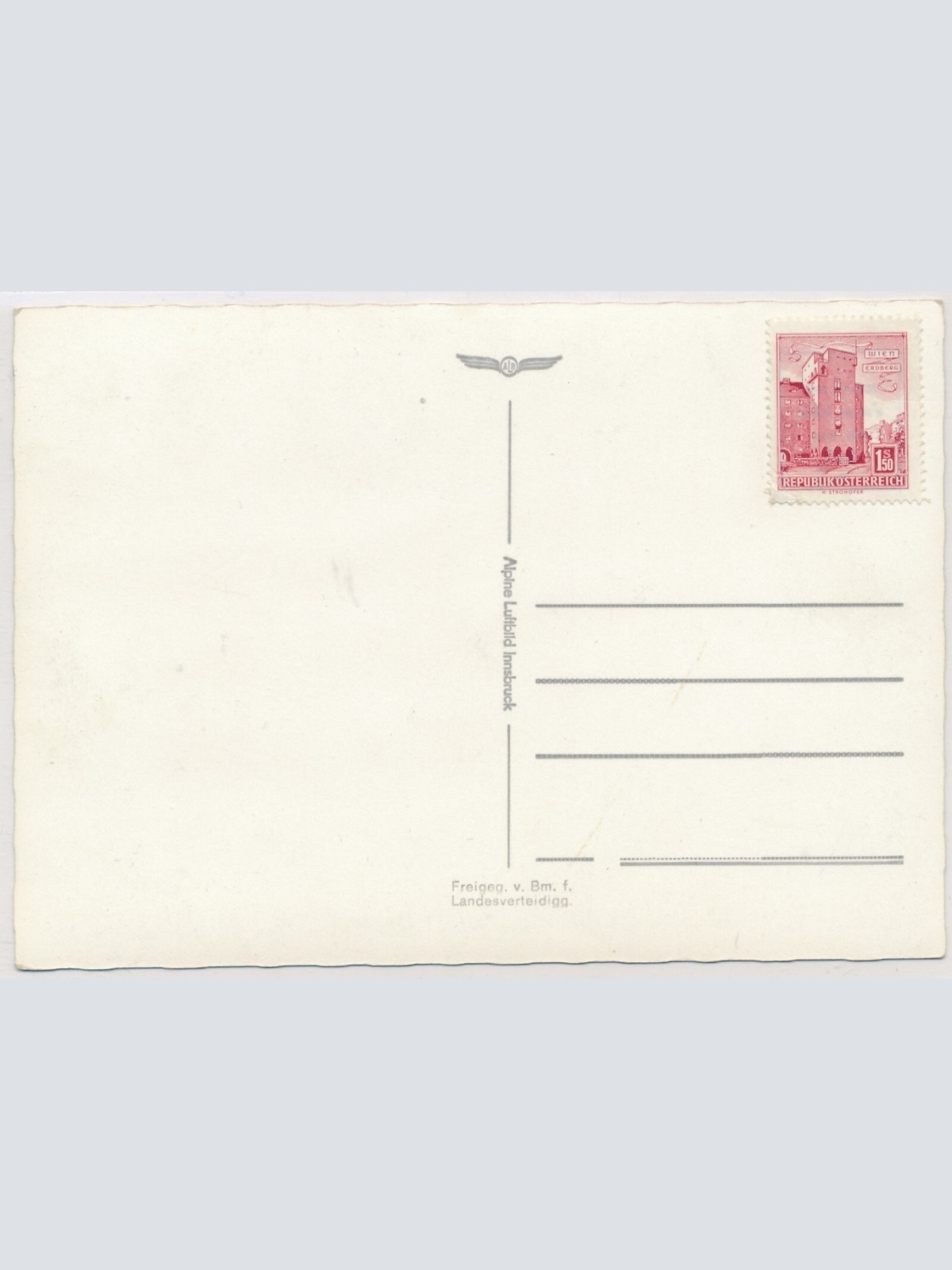 AK, Rohrbach, Alpine Luftbild, Oberösterreich (S2487)