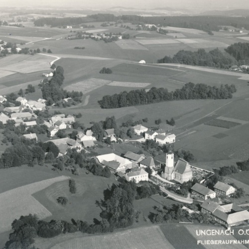 AK aus Ungenach Fliegeraufnahme Nr.1 Oberösterreich Ansichtskarte (11232)