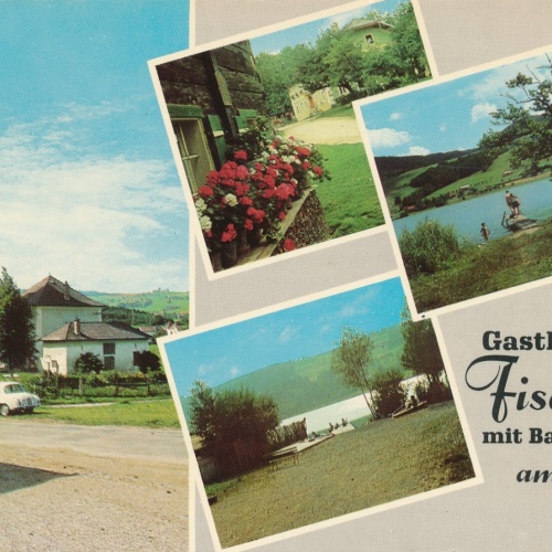 AK aus vom Basthof Fischhof bei Irrsee Oberösterreich Ansichtskarte (11253)