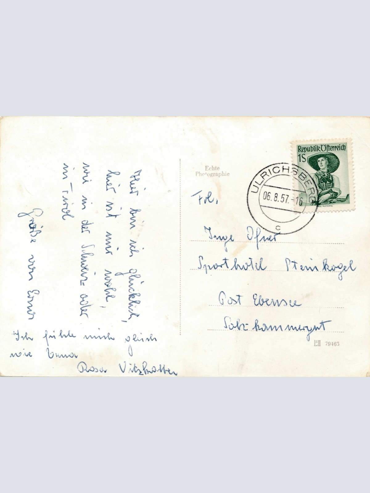 AK, Holzschlag, Oberösterreich (S2532)