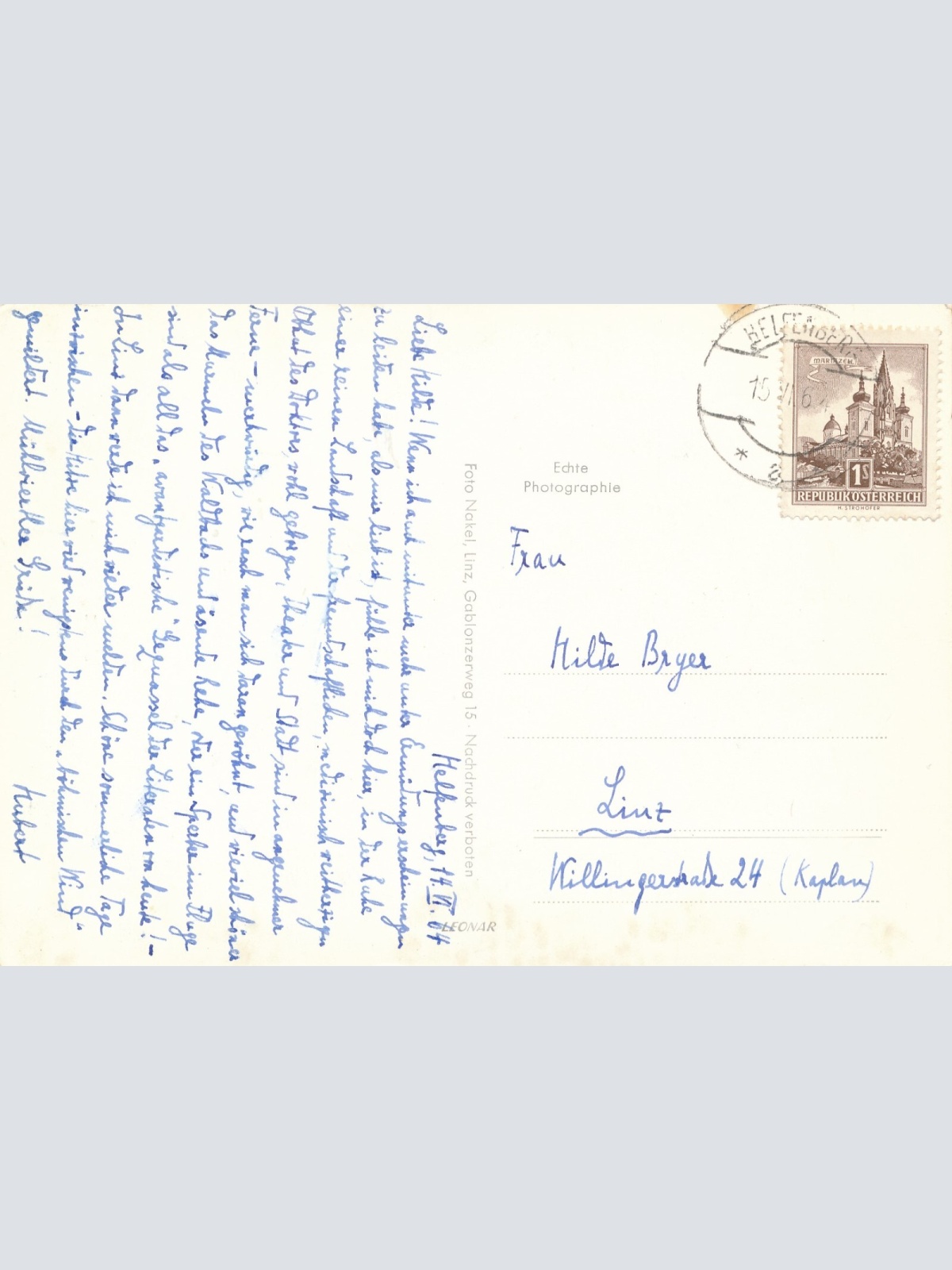 AK, Helfenberg, Oberösterreich (S2535)