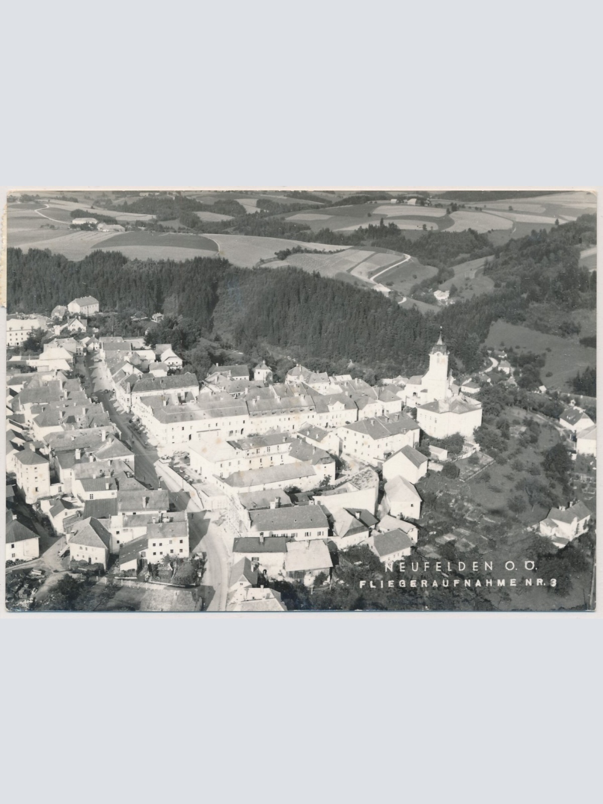 AK, Neufelden, Fliegeraufnahme Nr. 3, Oberösterreich (S2512)