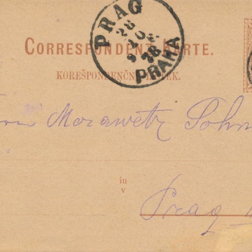 2 Kreuzer - Ganzsachen - Karte 1878 aus Rakonitz (10854)