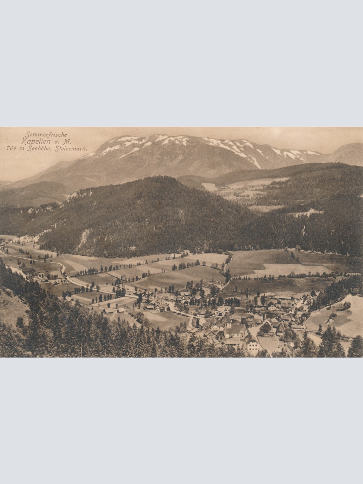 AK aus Kapellen an der Mürz Steiermark Ansichtskarte (10829)