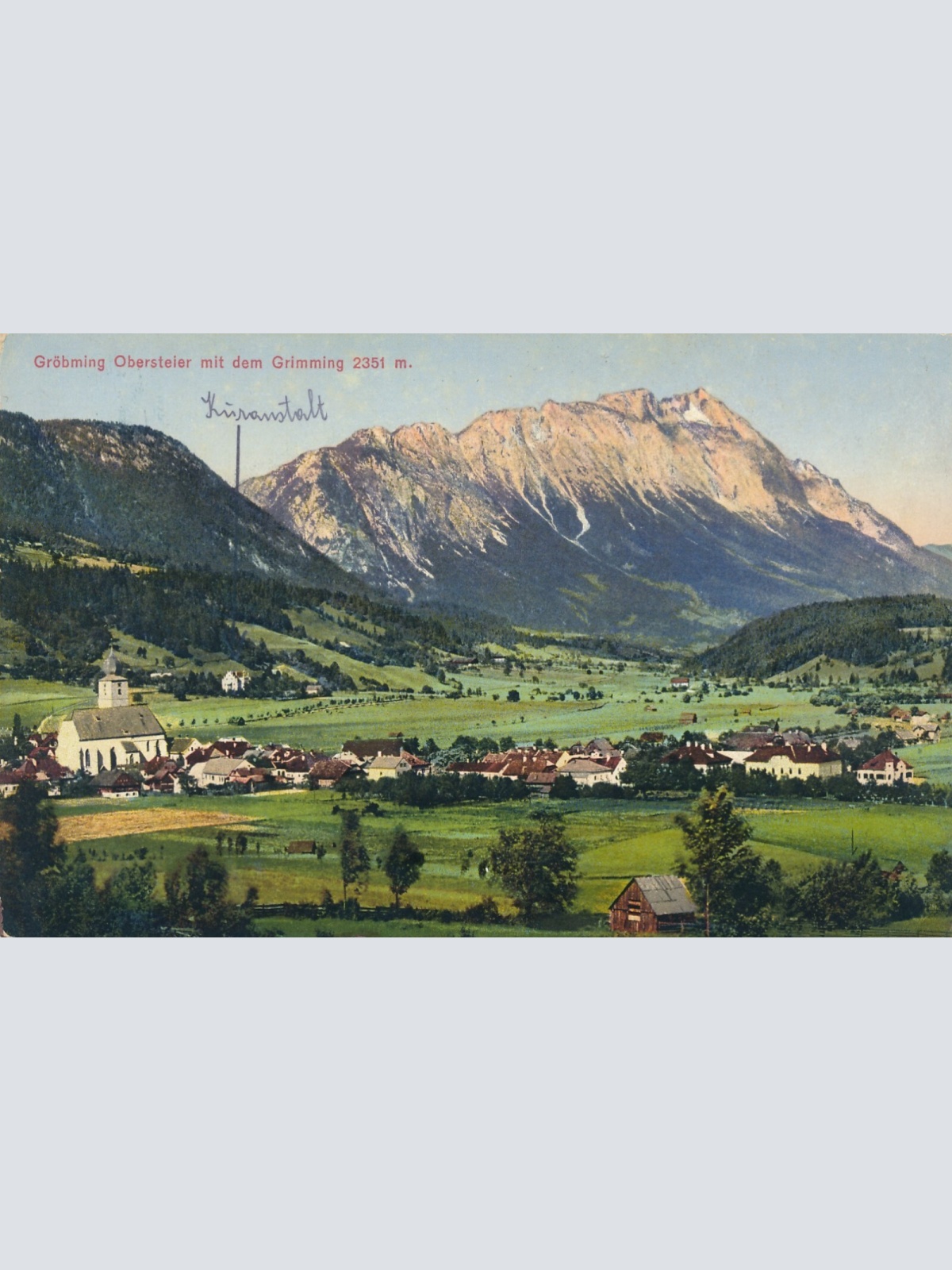 AK aus Gröbming Steiermark Ansichtskarte (10823)