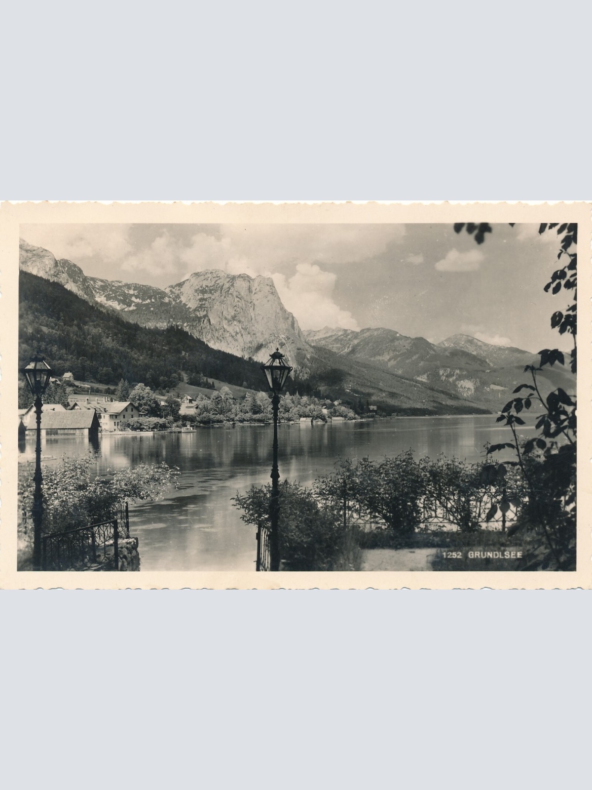 AK vom Grundlsee Steiermark Ansichtskarte (10812)