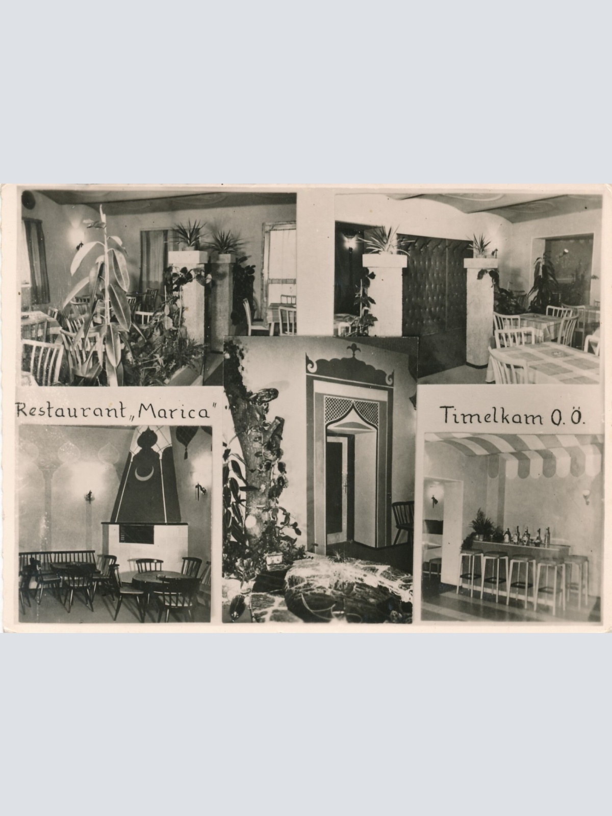 AK aus Timelkam Restaurant Marica Oberösterreich Ansichtskarte (11222)