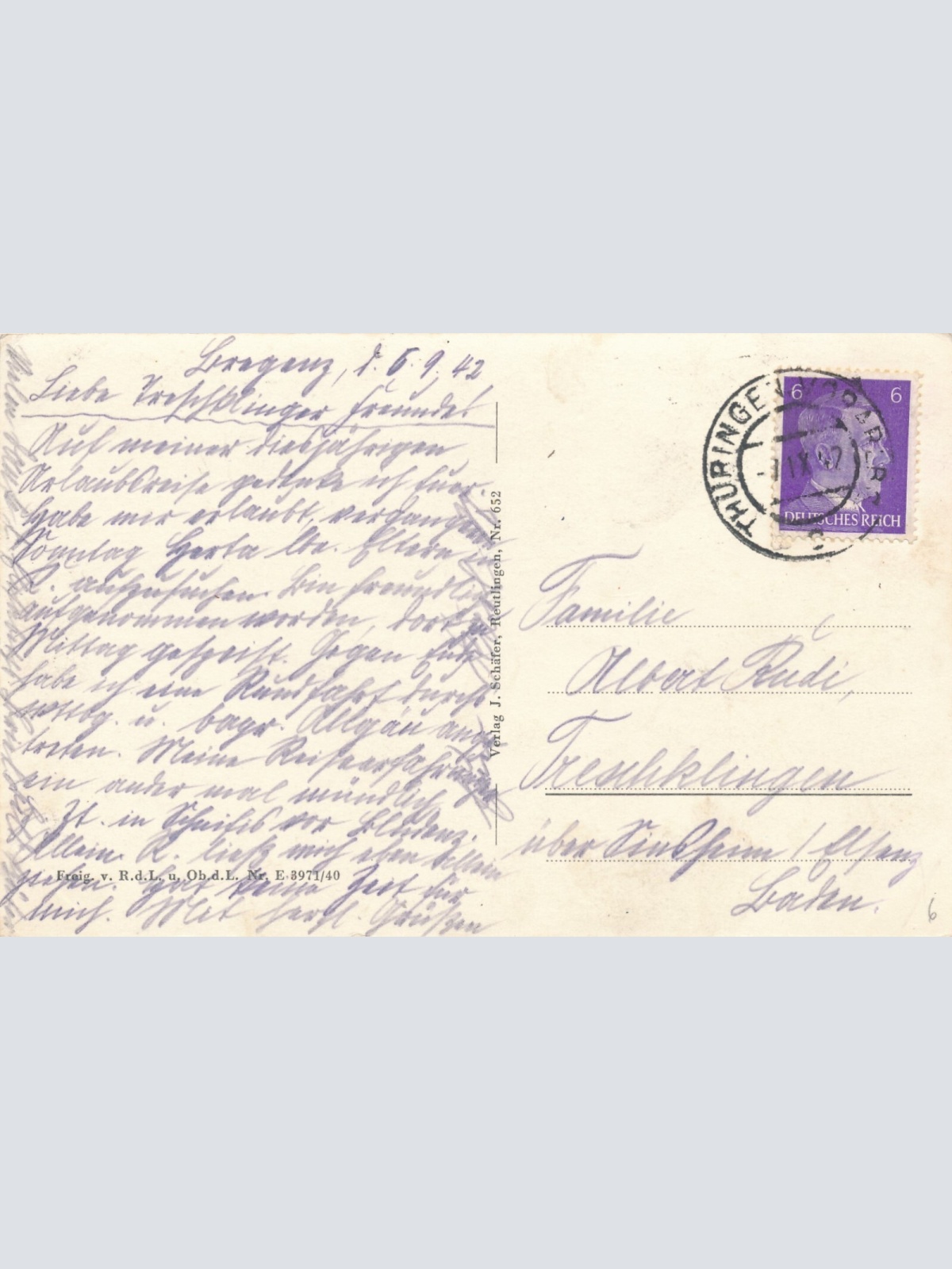 AK aus Isny im Allgäu Baden - Württemberg Ansichtskarte (11378)