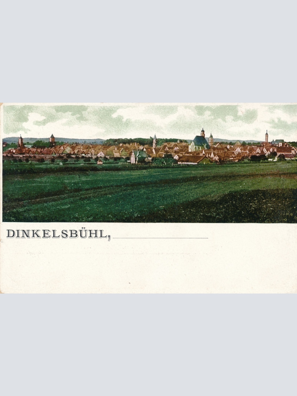 AK aus Dinkelsbühl Bayern Ansichtskarte (11376)