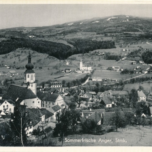 AK aus Anger Steiermark Ansichtskarte (11410)