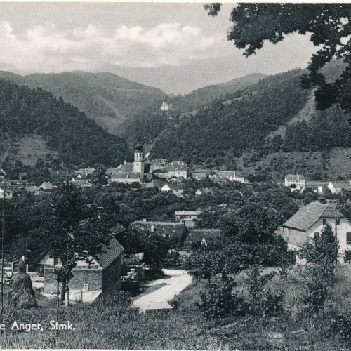 AK aus Anger Steiermark Ansichtskarte (11407)