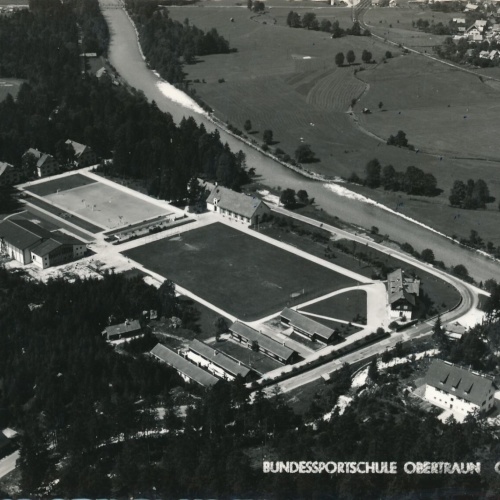 AK aus Obertraun Bundessportschule Oberösterreich Ansichtskarte (11402)