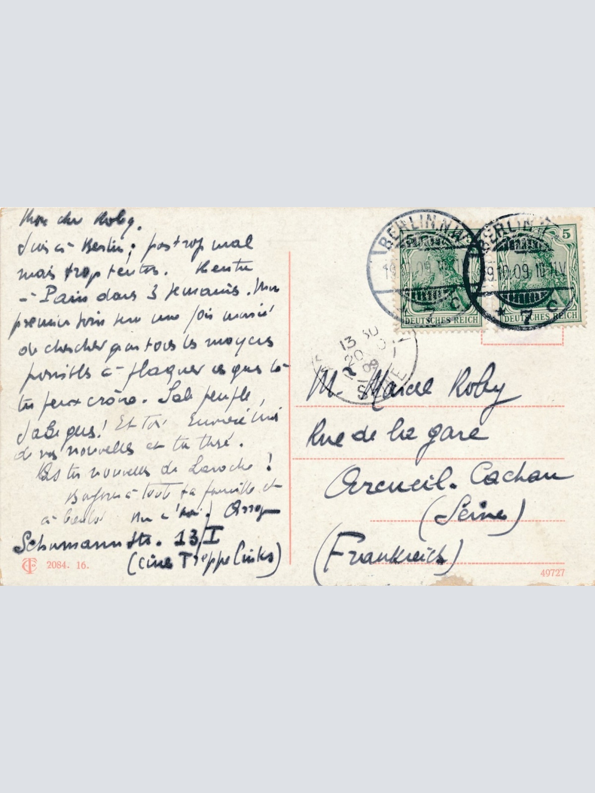 AK aus Berlin von der Parade Ansichtskarte (11350)