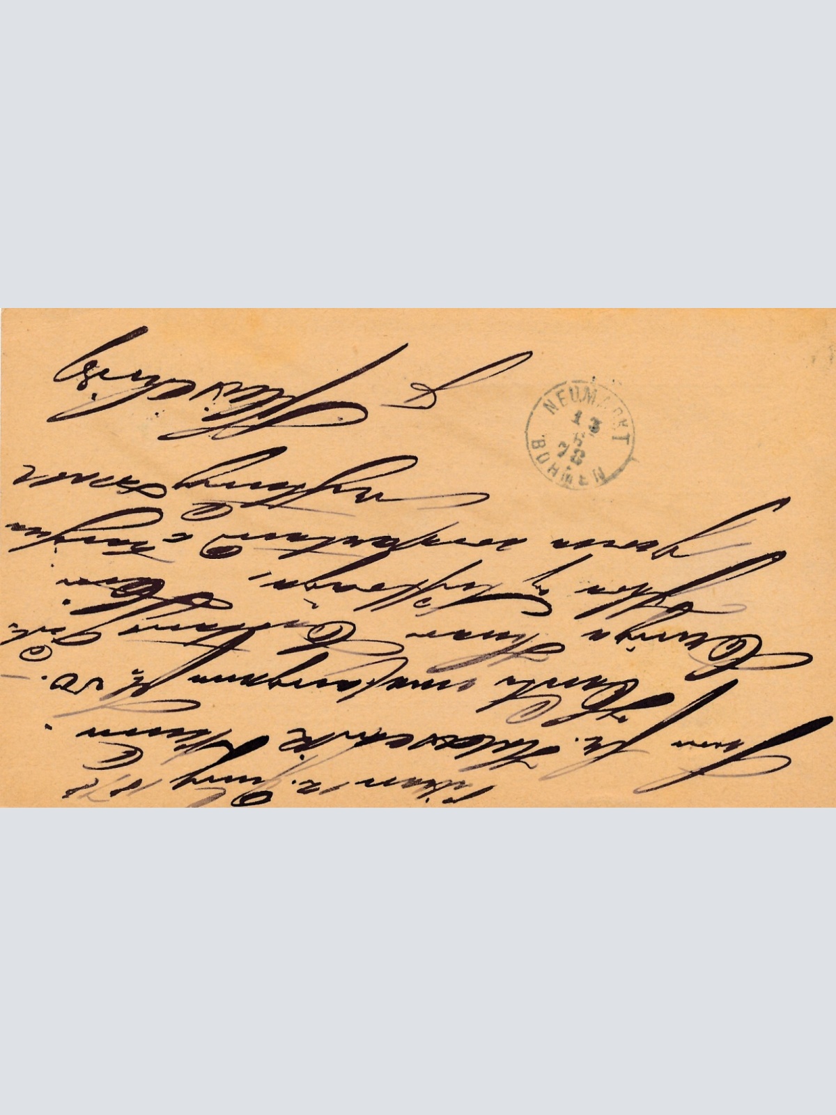 2 Kreuzer - Ganzsachen Karte 1878 aus Pilsen (11150)