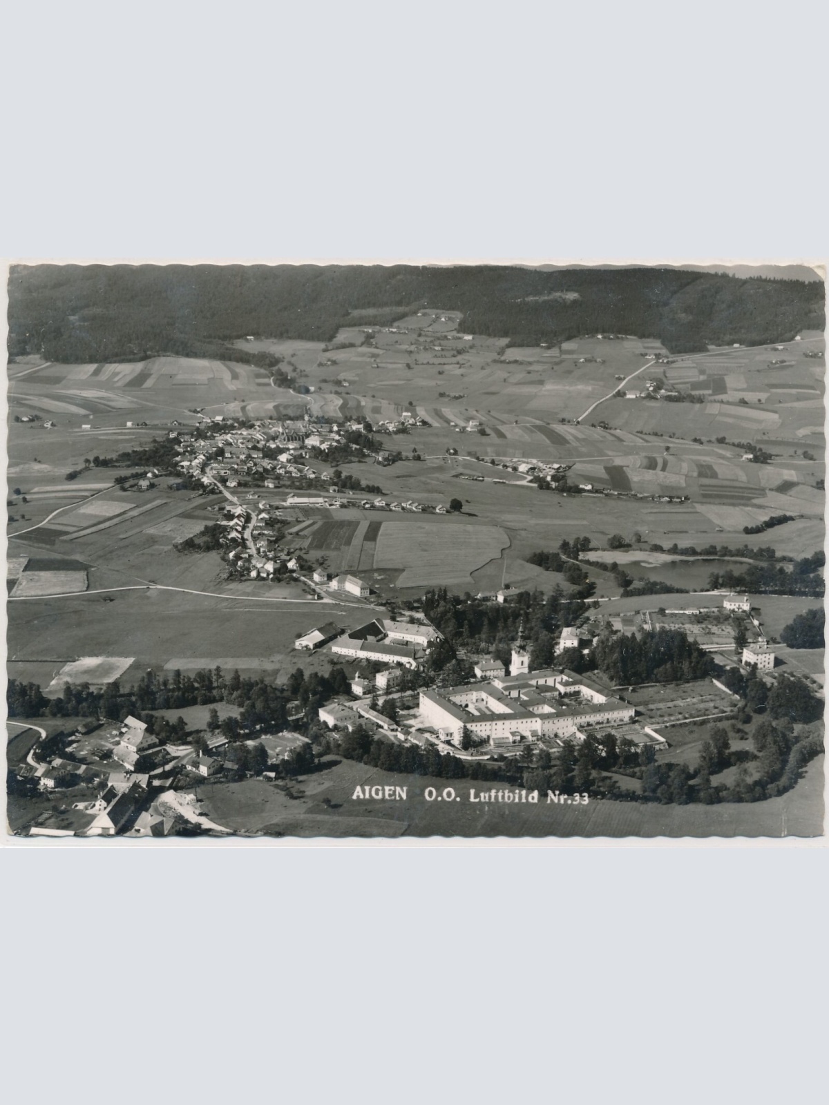 AK, Aigen, Luftbild Nr. 33, Oberösterreich (S2558)
