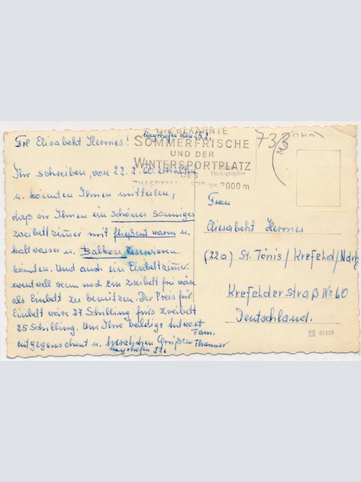 AK, Zillertal, Tirol (S2562)