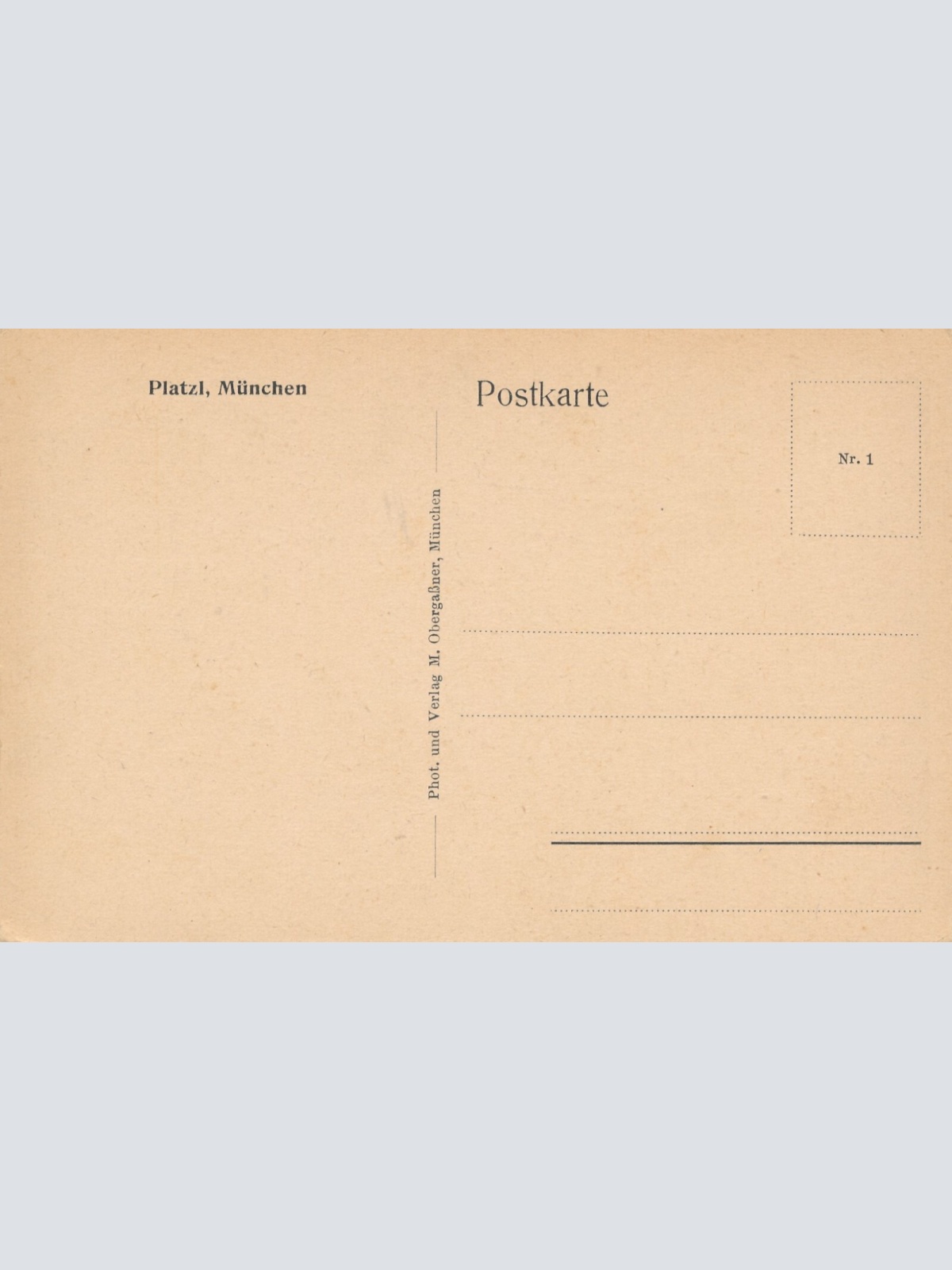 AK, Platzl, München, Bayern (S2607)