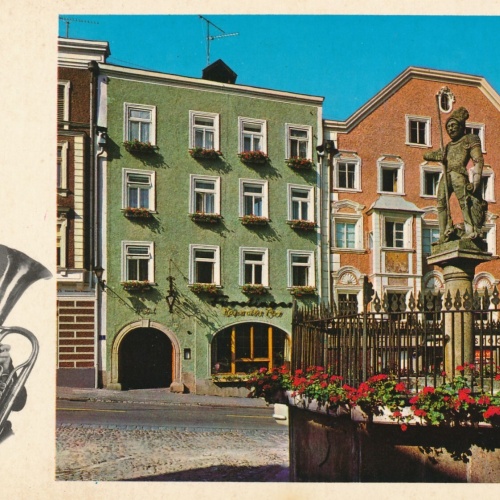 AK aus Schärding Hotel Helene Ansichtskarte (11622)