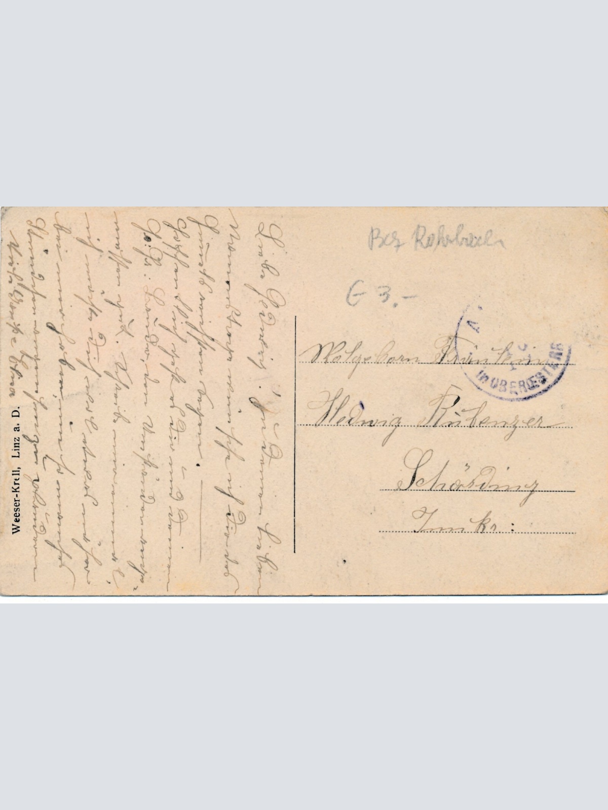 AK aus Schlägl mit Prämonstratenserstift Oberösterreich Ansichtskarte (11196)