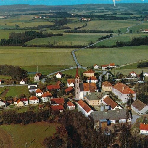Scheurecker - Luftbild aus Landdorf Oberösterreich Ansichtskarte (11543)