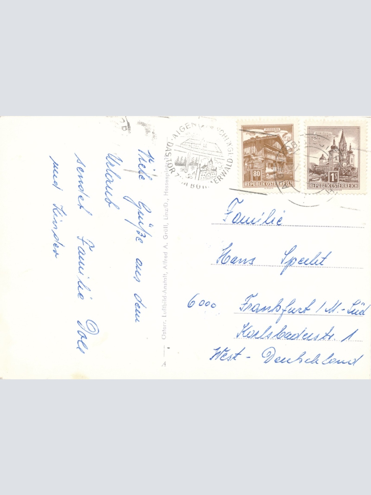 AK aus Aigen Schlägl Oberösterreich Ansichtskarte (11523)