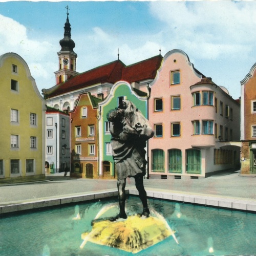 AK aus Schärding am Inn Oberösterreich Ansichtskarte (11560)