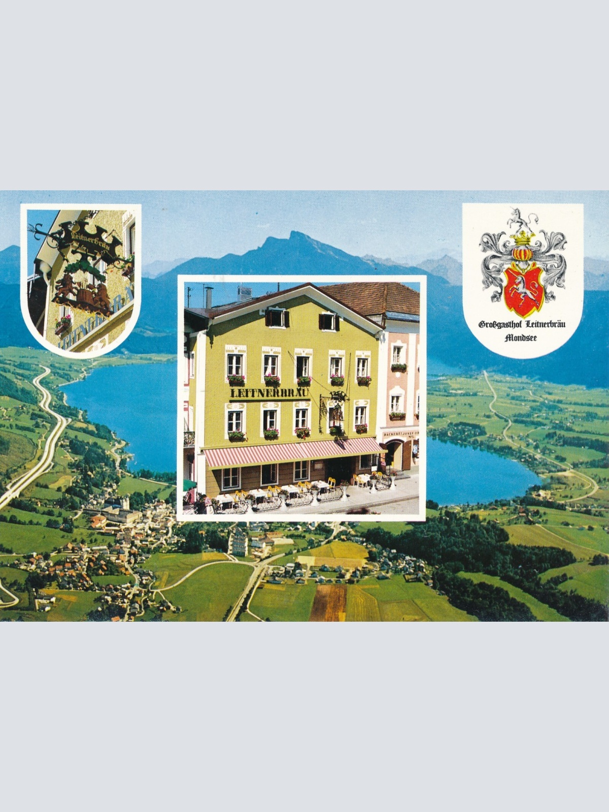 AK, Mondsee, Gasthof Leitnerbräu, Oberösterreich (S2753)