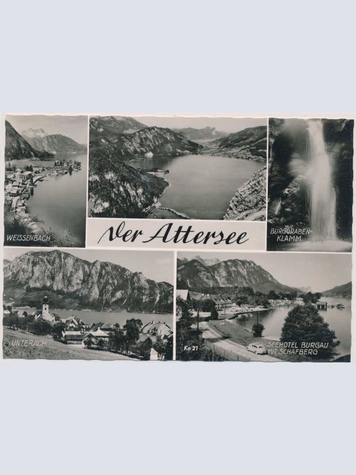 AK, Unterach am Attersee, Oberösterreich (S2773)