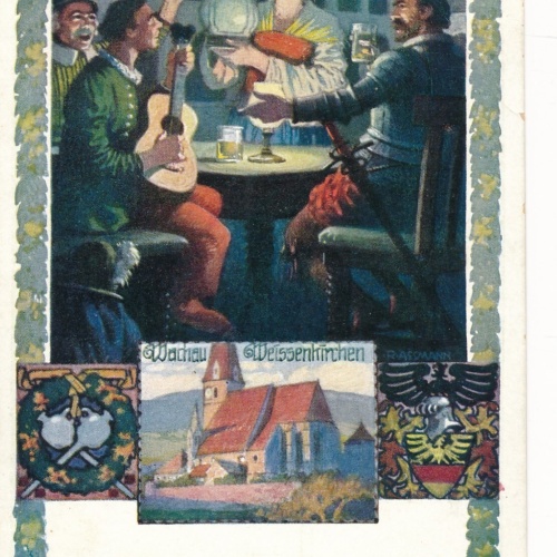 AK aus Wachau Weissenkirchen Niederösterreich Ansichtskarte (11633)