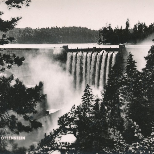 AK aus Ottenstein Stauwerk Niederösterreich Ansichtskarte (11624)