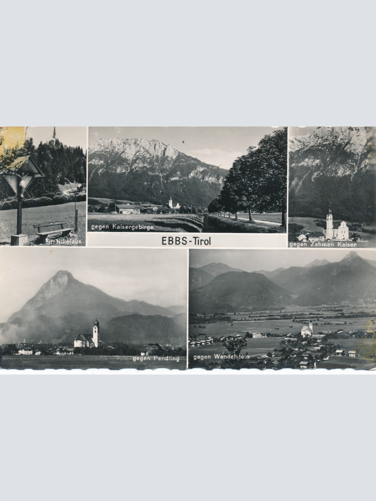 AK aus Ebbs Mehrbildkarte Tirol Ansichtskarte (11422)