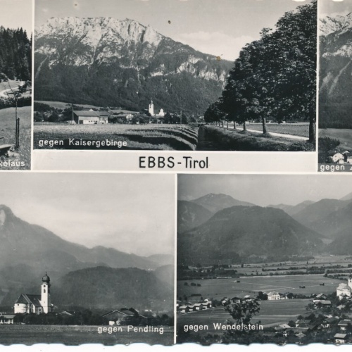 AK aus Ebbs Mehrbildkarte Tirol Ansichtskarte (11422)
