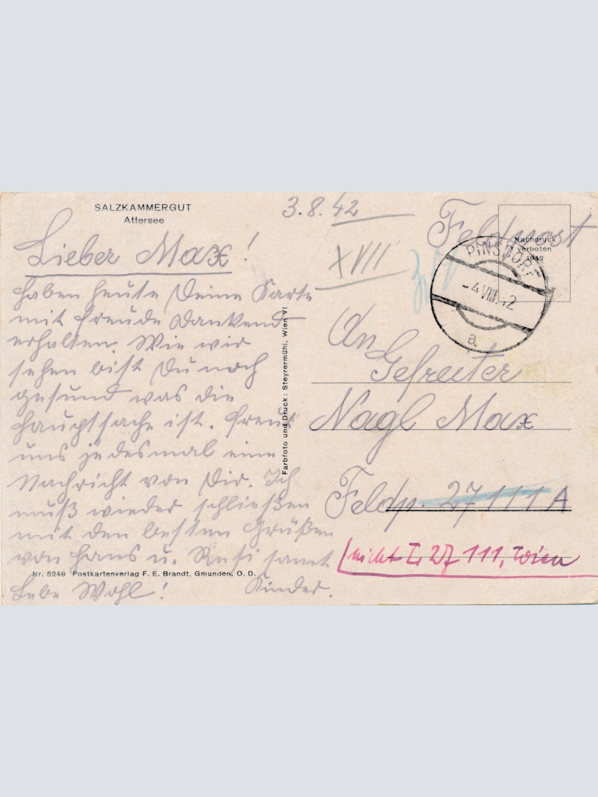 AK, Attersee, Oberösterreich (S2691)