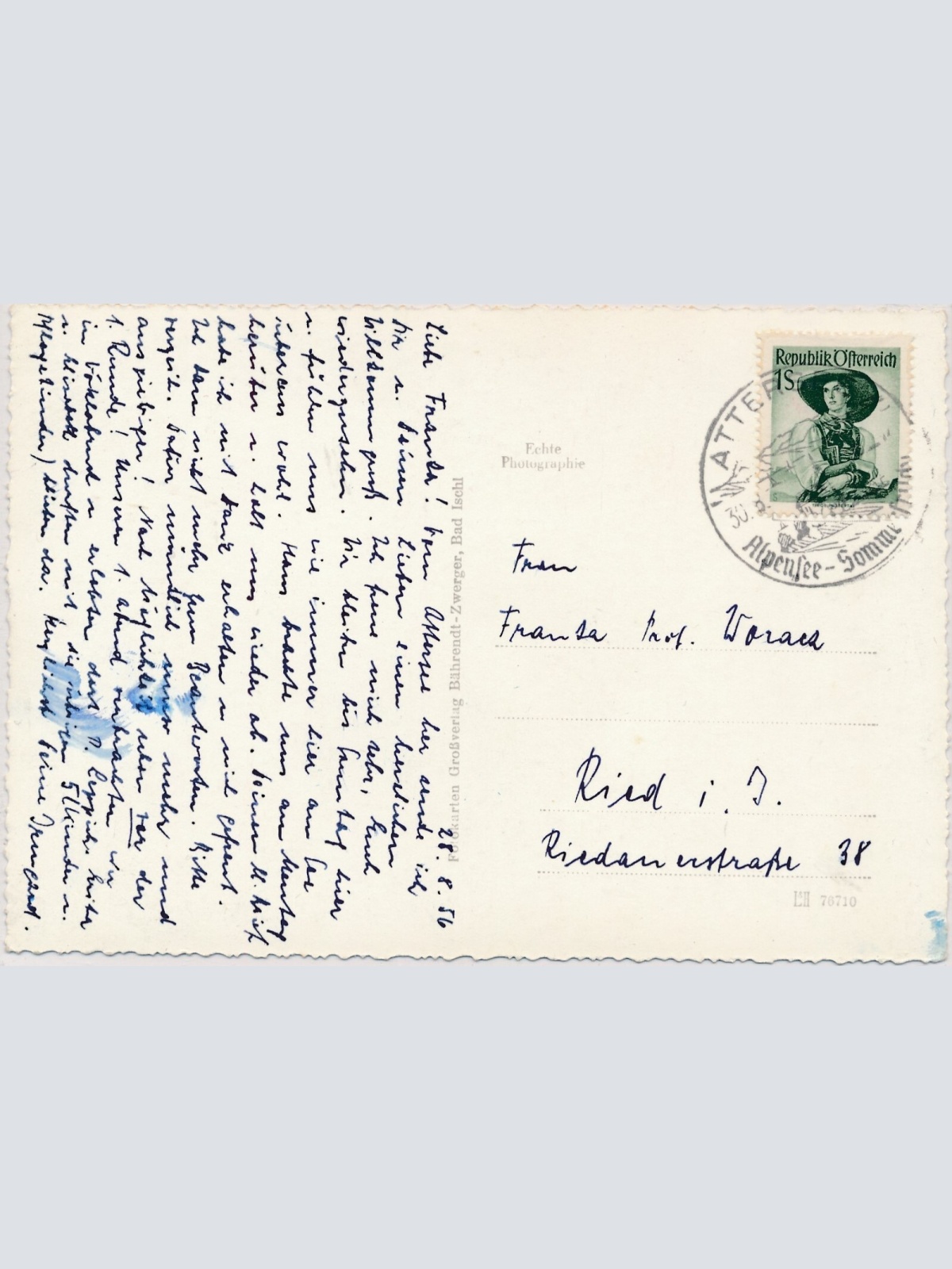 AK, Attersee, Oberösterreich (S2693)