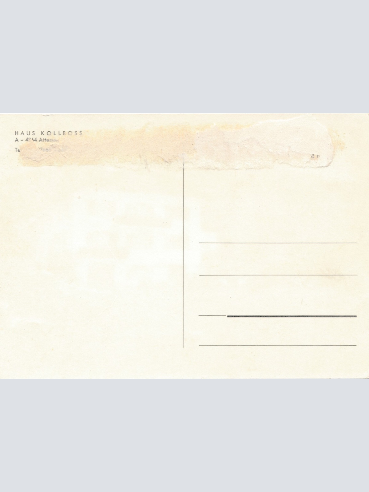 AK, Haus Kollross, Attersee, Oberösterreich (S2702)