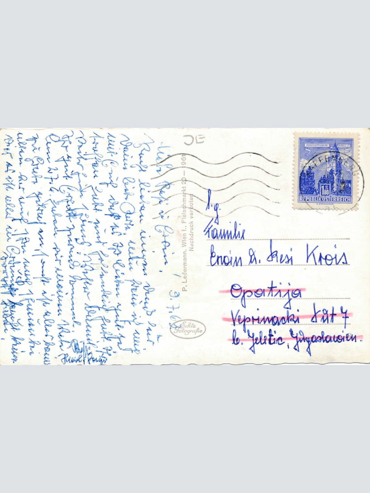 AK aus Schladming im Winter Steiermark Ansichtskarte (12016)