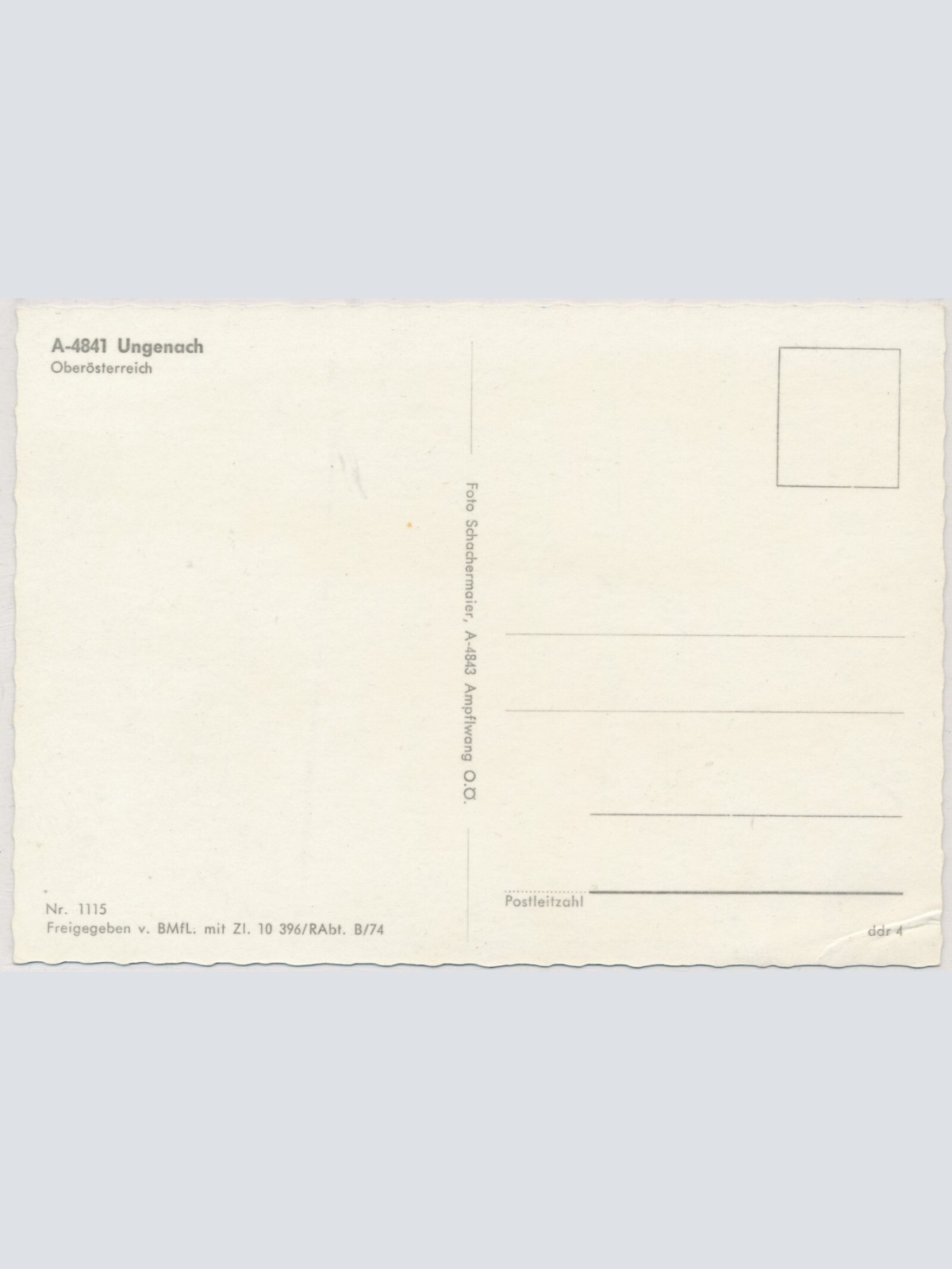 AK, Ungenach, Oberösterreich (S2787)