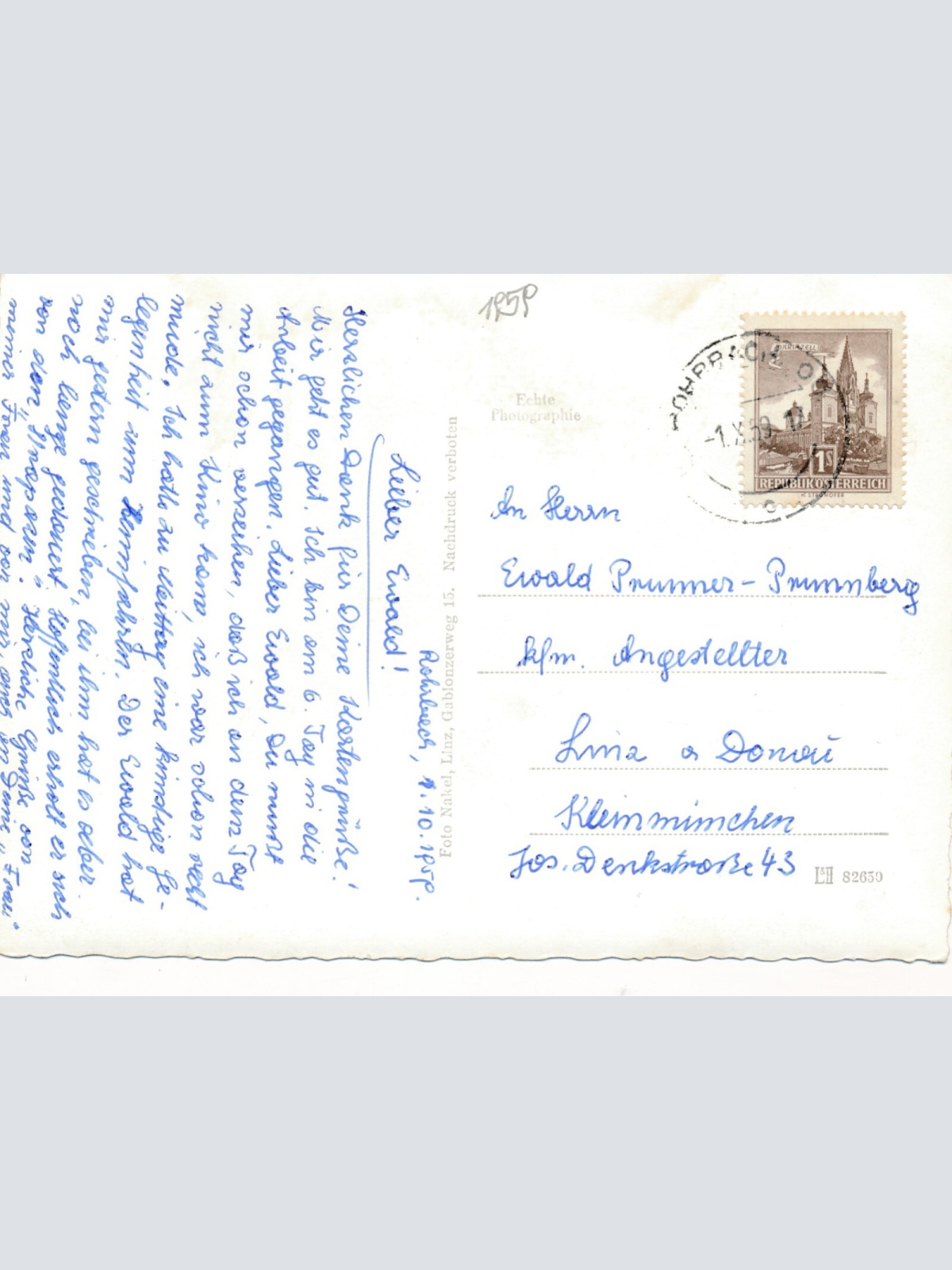 AK aus Rohrbach im Mühlkreis Oberösterreich Ansichtskarte (11505)