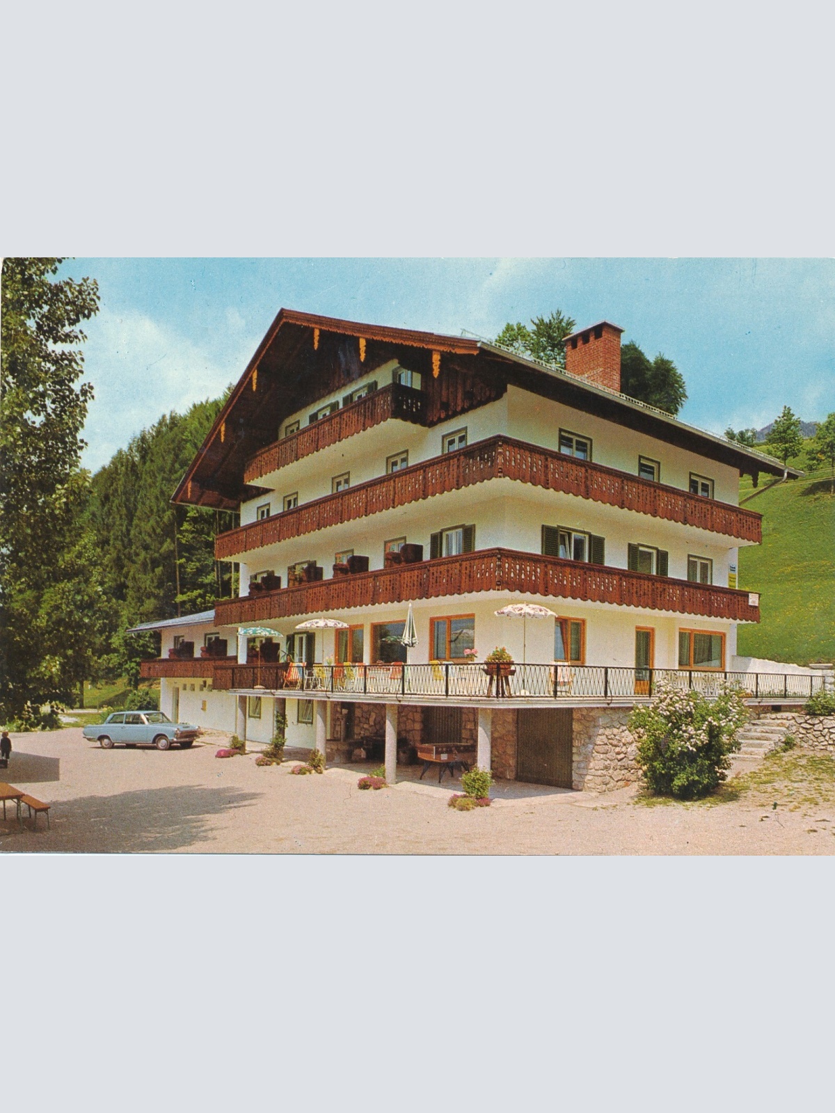 AK, St. Wolfgang, Oberösterreich, Haus Beerau (S2632)