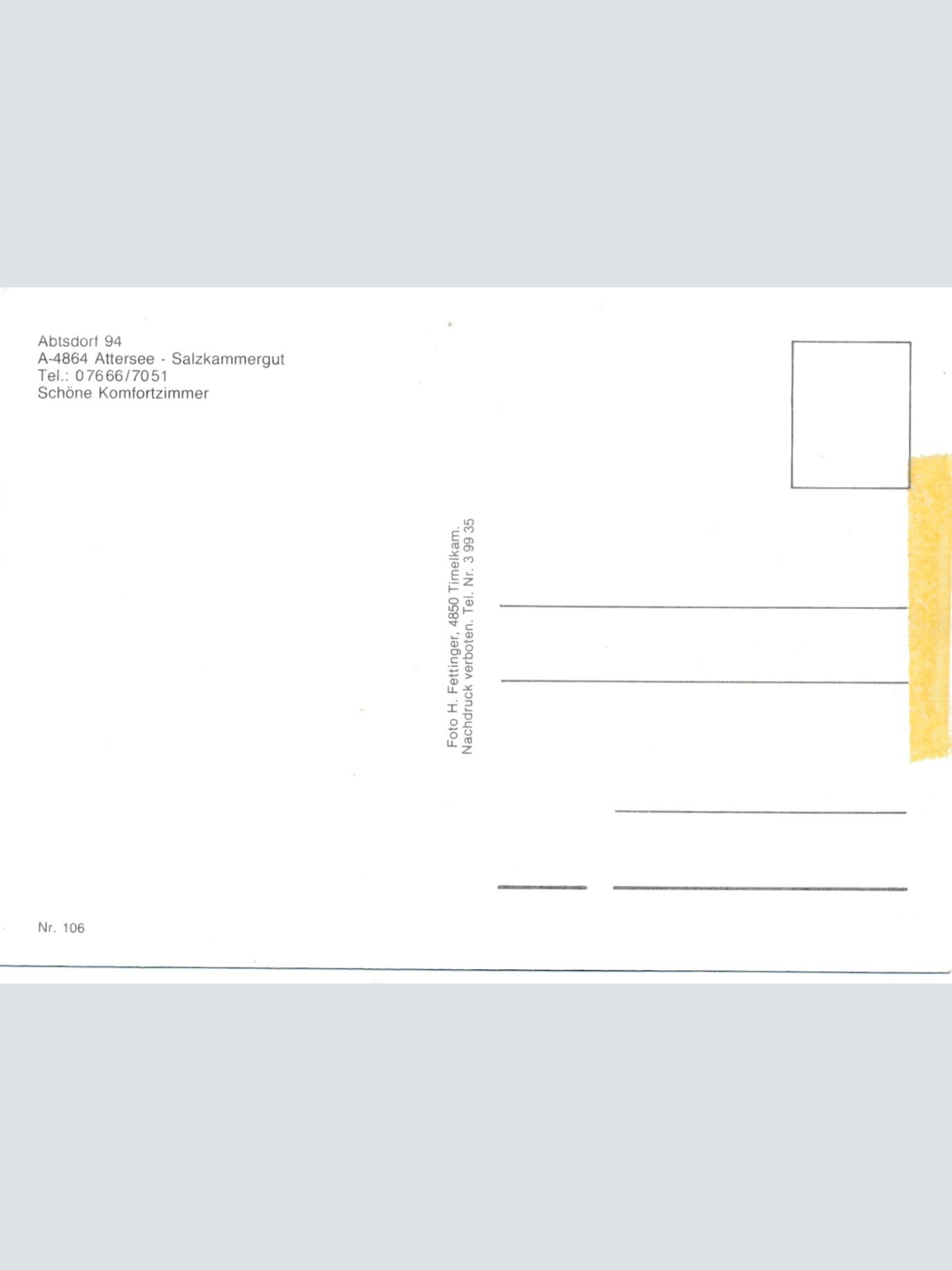 AK, Attersee, Oberösterreich (S2660)