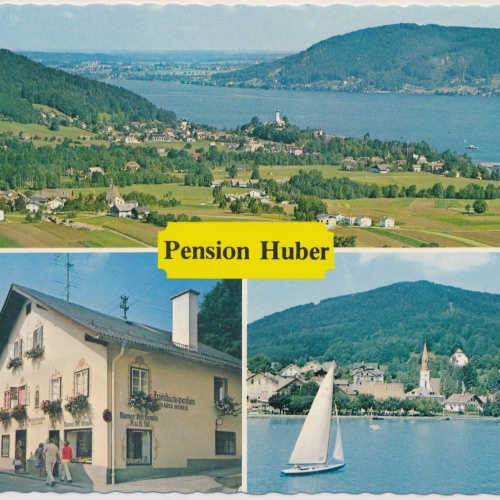AK, Attersee, Pension Huber, Oberösterreich (S2665)