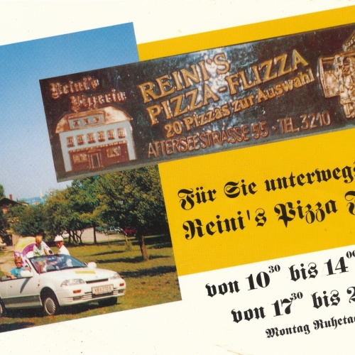 AK, Lenzing, Reinis Pizzaflizza, Oberösterreich (S2636)