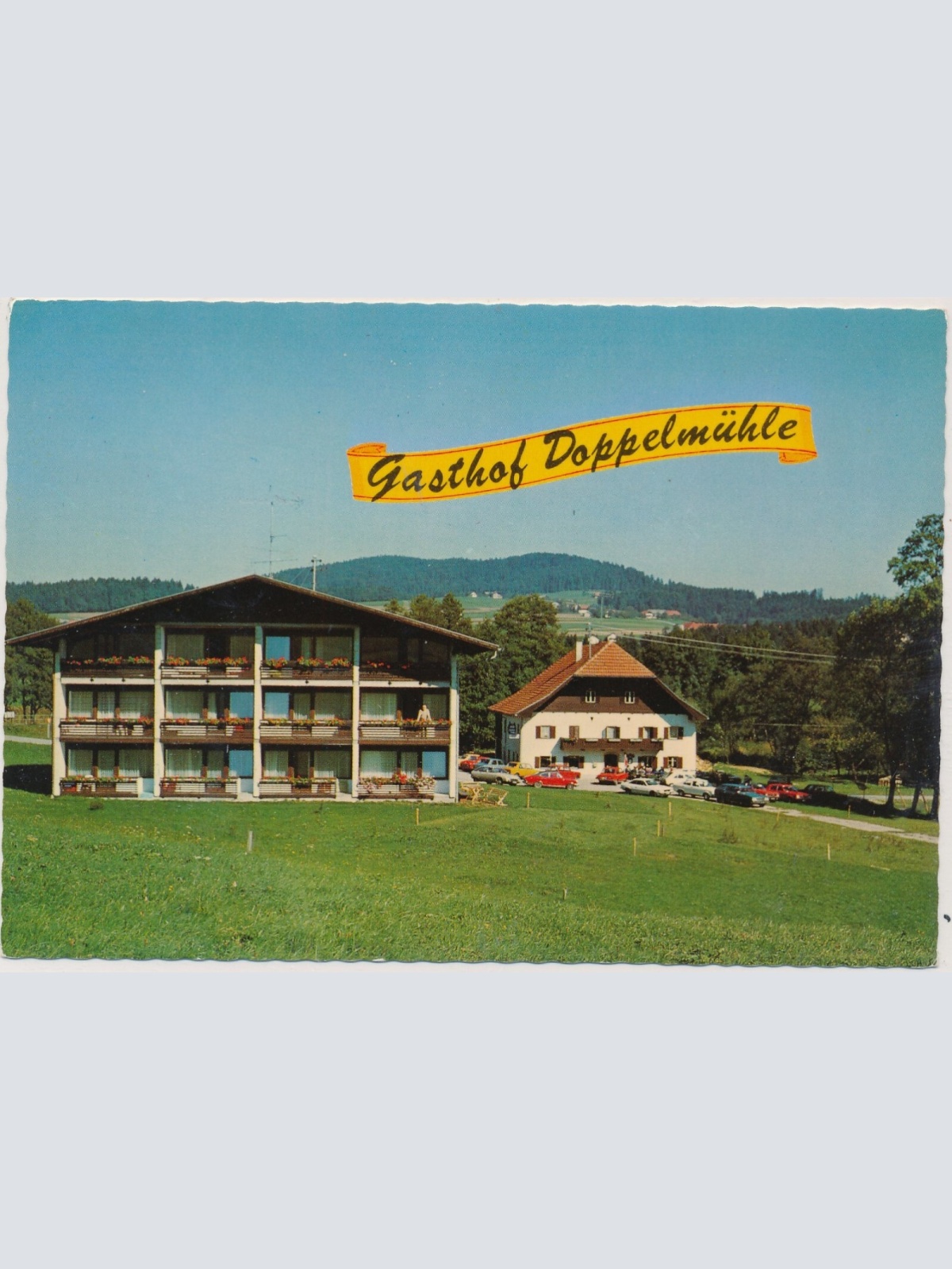AK, Gasthof Doppelmühle, Fornach, Oberösterreich (S2652)