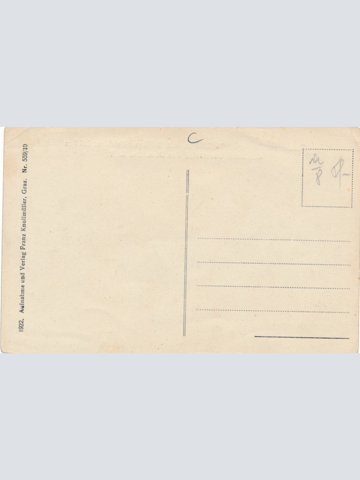 AK aus Eisenerzer Reichenstein Steiermark Ansichtskarte (11988)