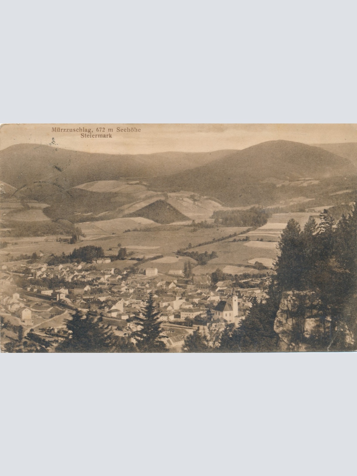 AK aus Mürzzuschlag Steiermark Ansichtskarte (11989)