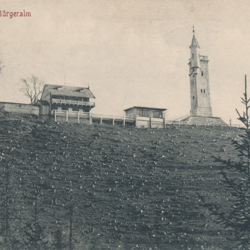 AK aus Mariazell Bürgeralpe Steiermark Ansichtskarte (11990)